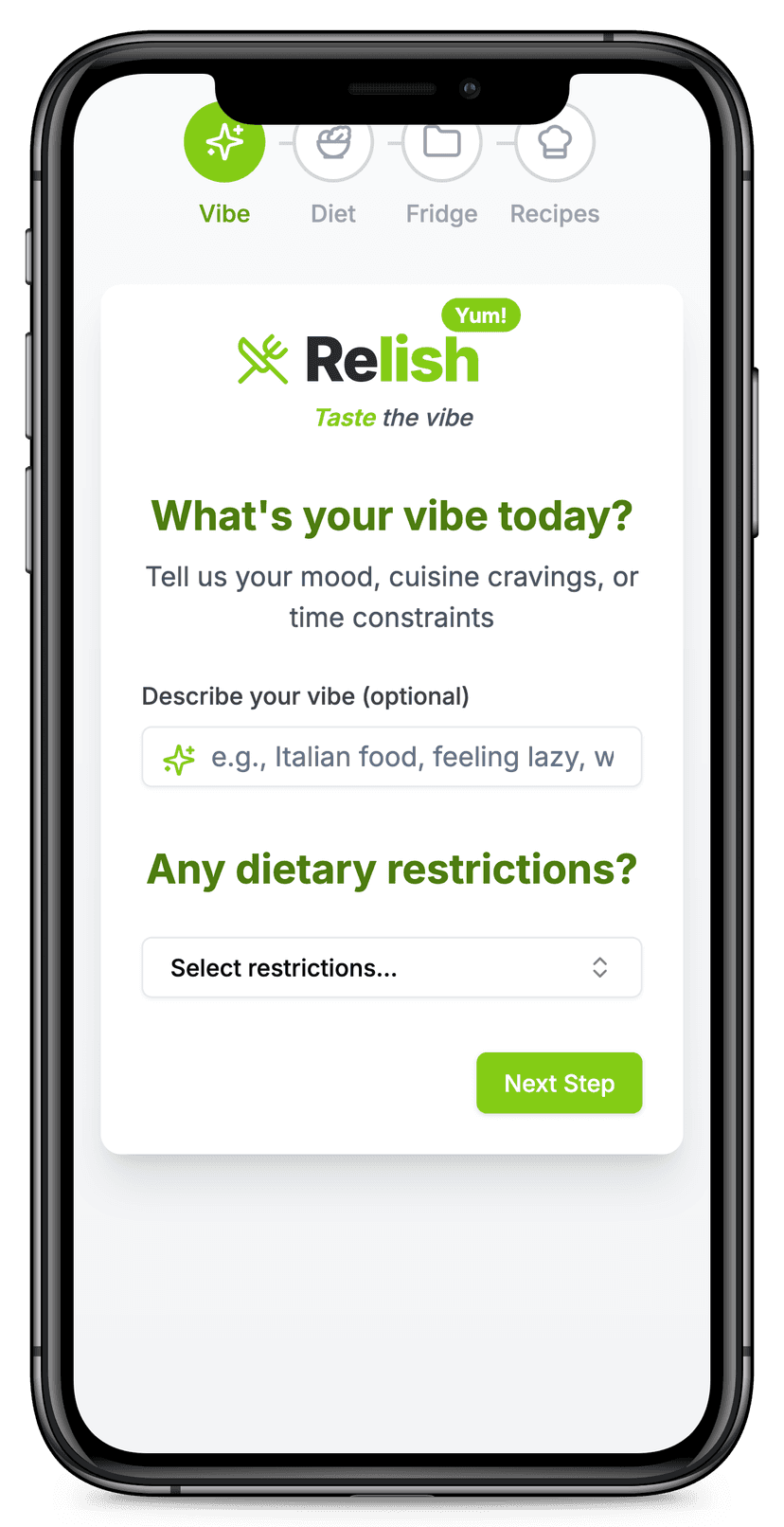 App screenshot